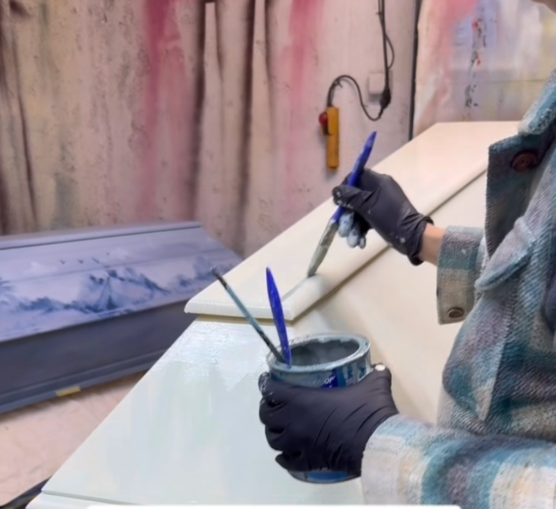 Dle přání - dětská malovaná rakev