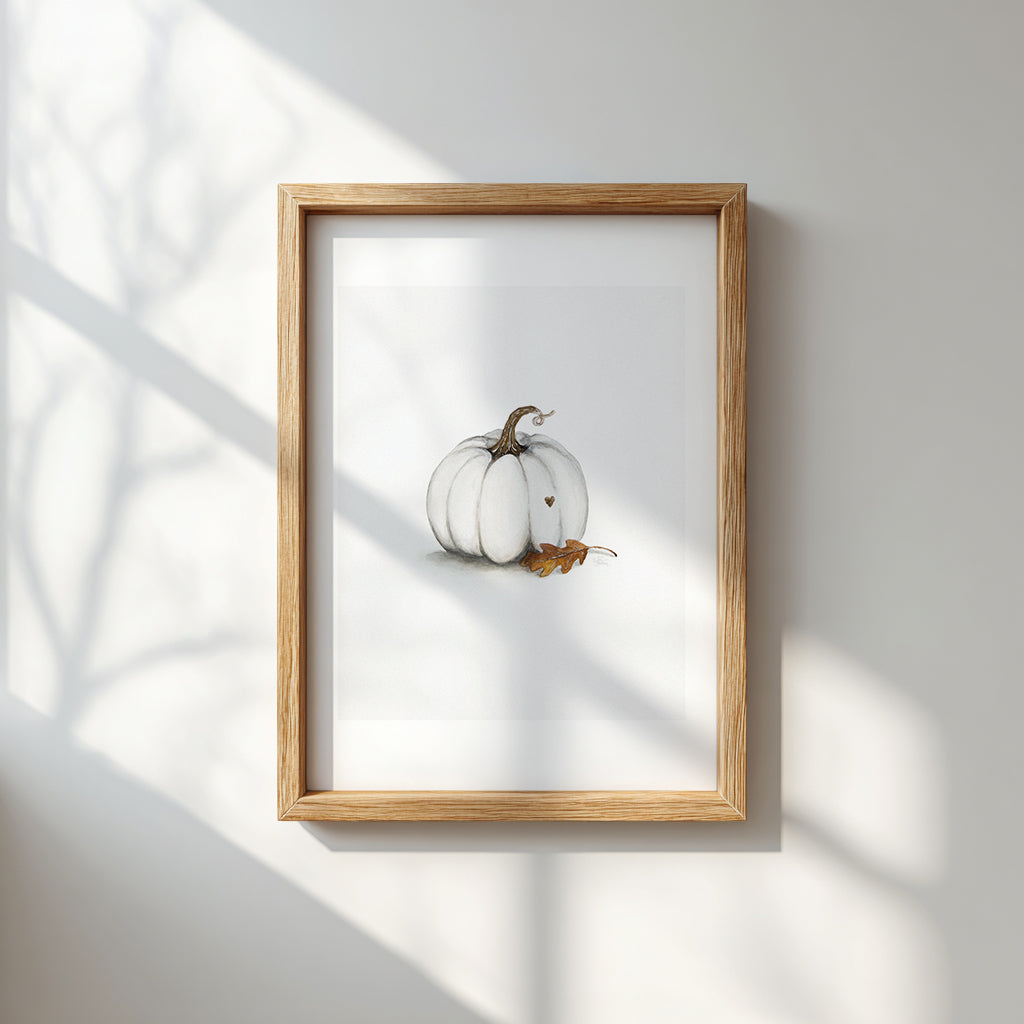 Bílá dýně – plakát pro vzpomínku